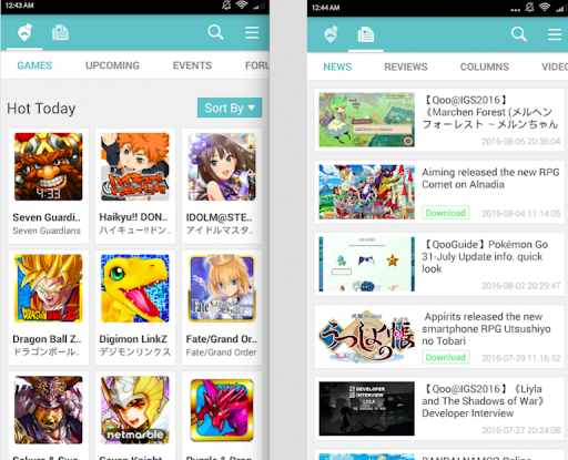 QooApp indir – Android Anime oyunu indirme uygulaması