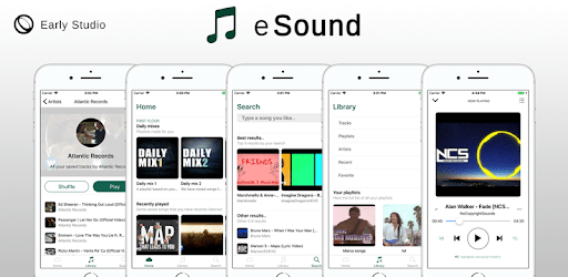 eSound indir – iOS Ücretsiz Müzik Dinleme Uygulaması