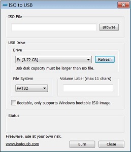 ISO to USB indir – .iSO dosyasını USB’ye yazdırma programı